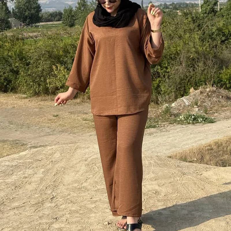 ست بلوزشلوارلاکچری زنانه صوفیا/کد2712 — تصویر ۶