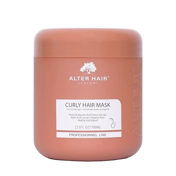 ماسک مو آلترهیر مدل CURLY مناسب برای موهای فر و مجعد حجم 700 میل