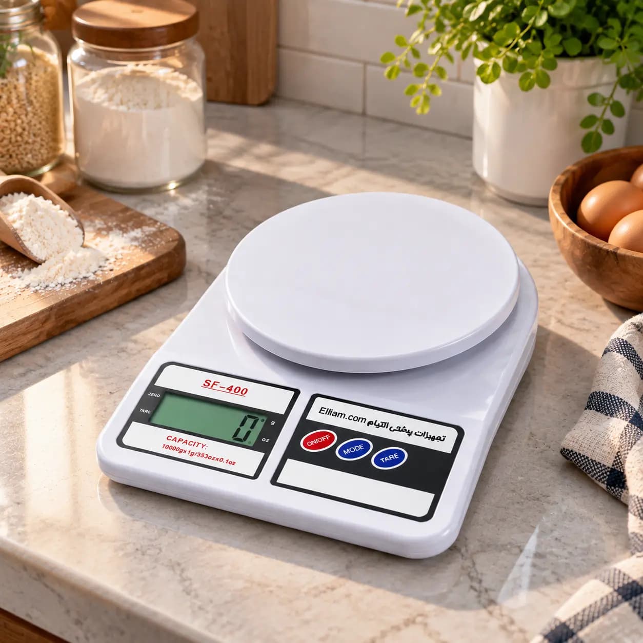 ترازو دیجیتال آشپزخانه SF-400 — تصویر ۷