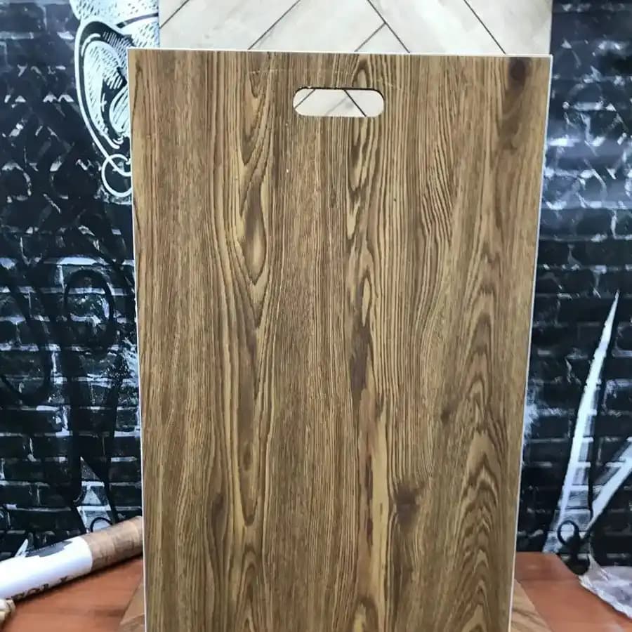 کفپوش pvc قهوه ای طرح چوب N500