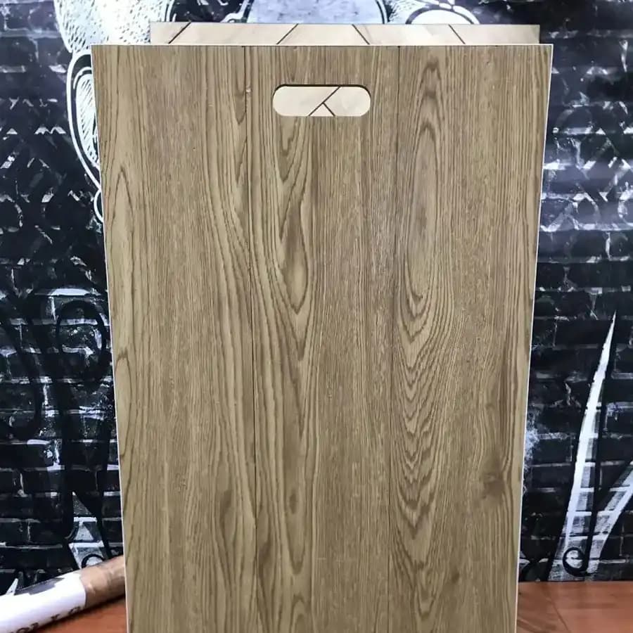 کفپوش pvc قهوه ای طرح چوب N400