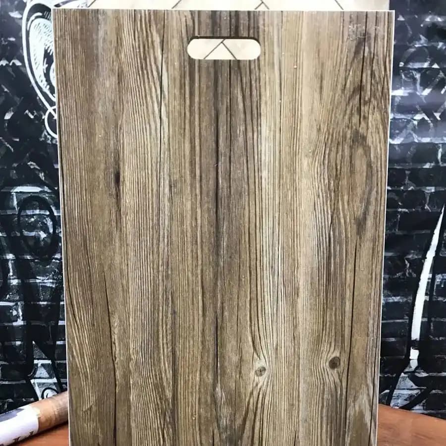 کفپوش pvc قهوه ای طرح چوب N300
