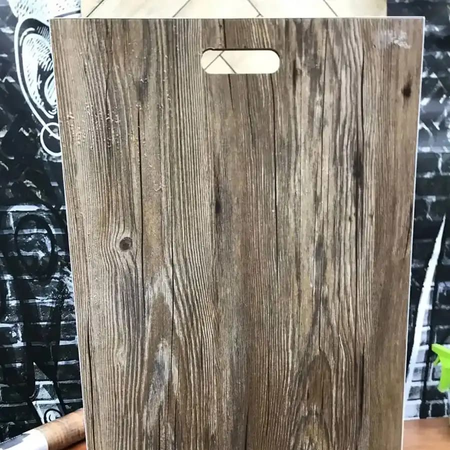 کفپوش pvc قهوه ای طرح چوب N200
