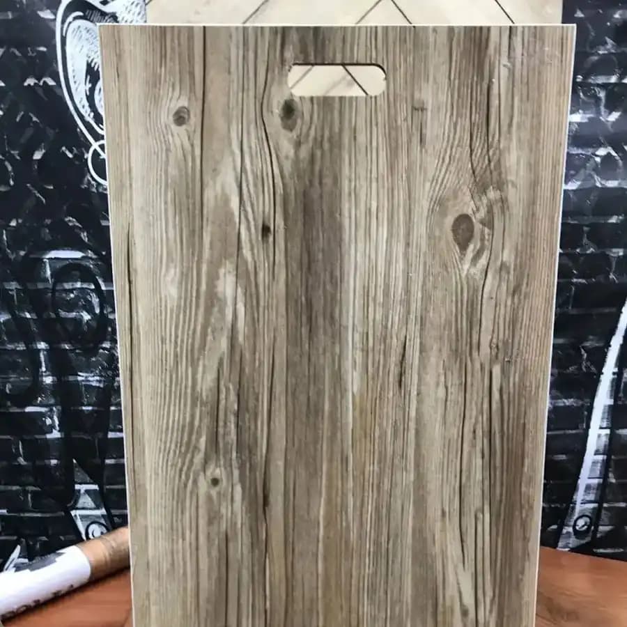 کفپوش pvc قهوه ای طرح چوب N100