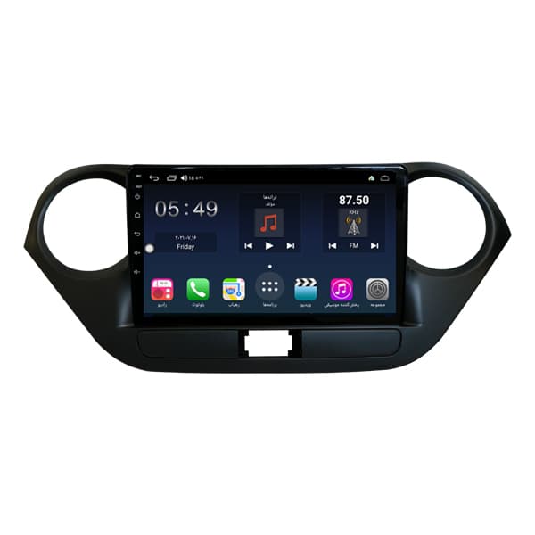 مانیتورهیوندای آی 10 وینکا S500 سری Monitor Hyundai i10 Vinca H Series 4+64 H