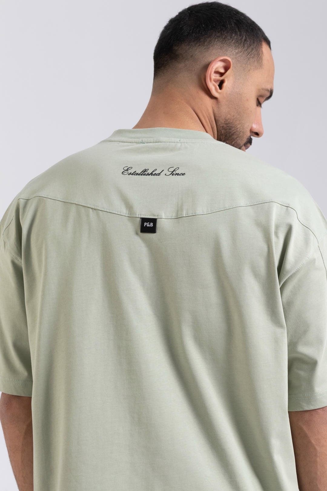 تیشرت باکسی PULL & BEAR یونیسکس — تصویر ۵