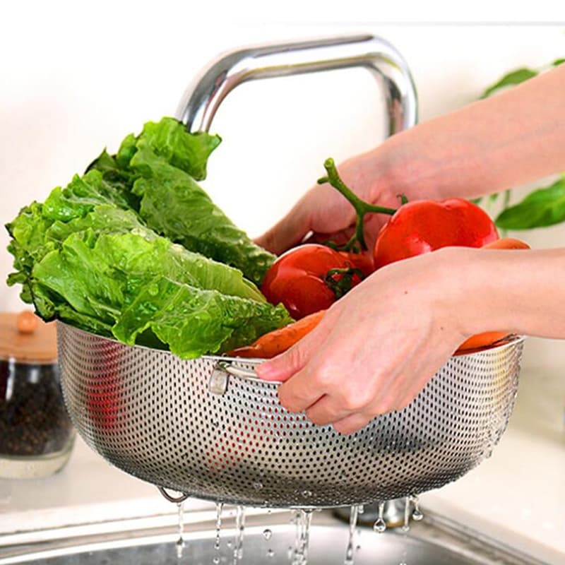 آبکش استیل 6 پارچه پانچ برند لوکاتلی — تصویر ۳