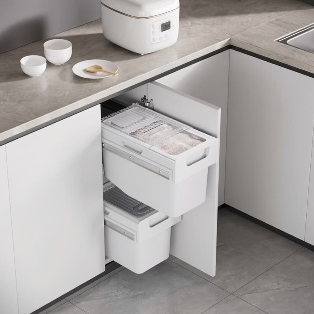 سطل برنج کابینتی 15 لیتری ملونی 9202