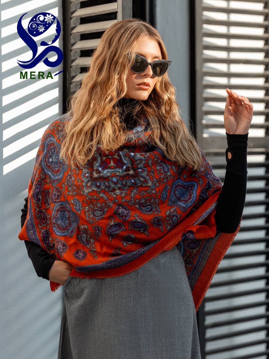 روسری پاییزه طرح ایرانی (285)