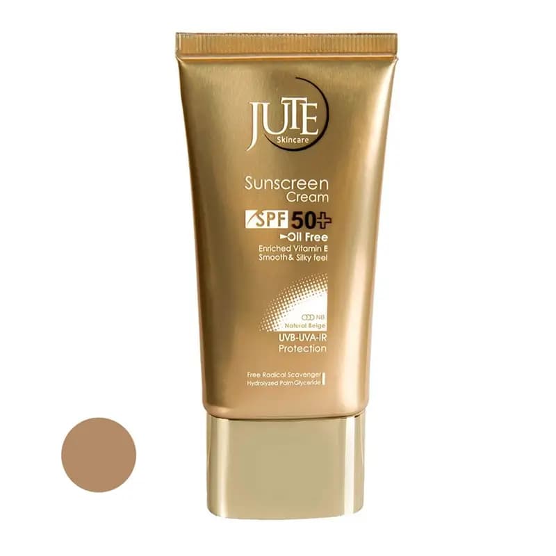 کرم ضد آفتاب رنگی ژوت مدل Cosmetics spf 50 مناسب پوست های چرب حجم 40 میلی لیتر