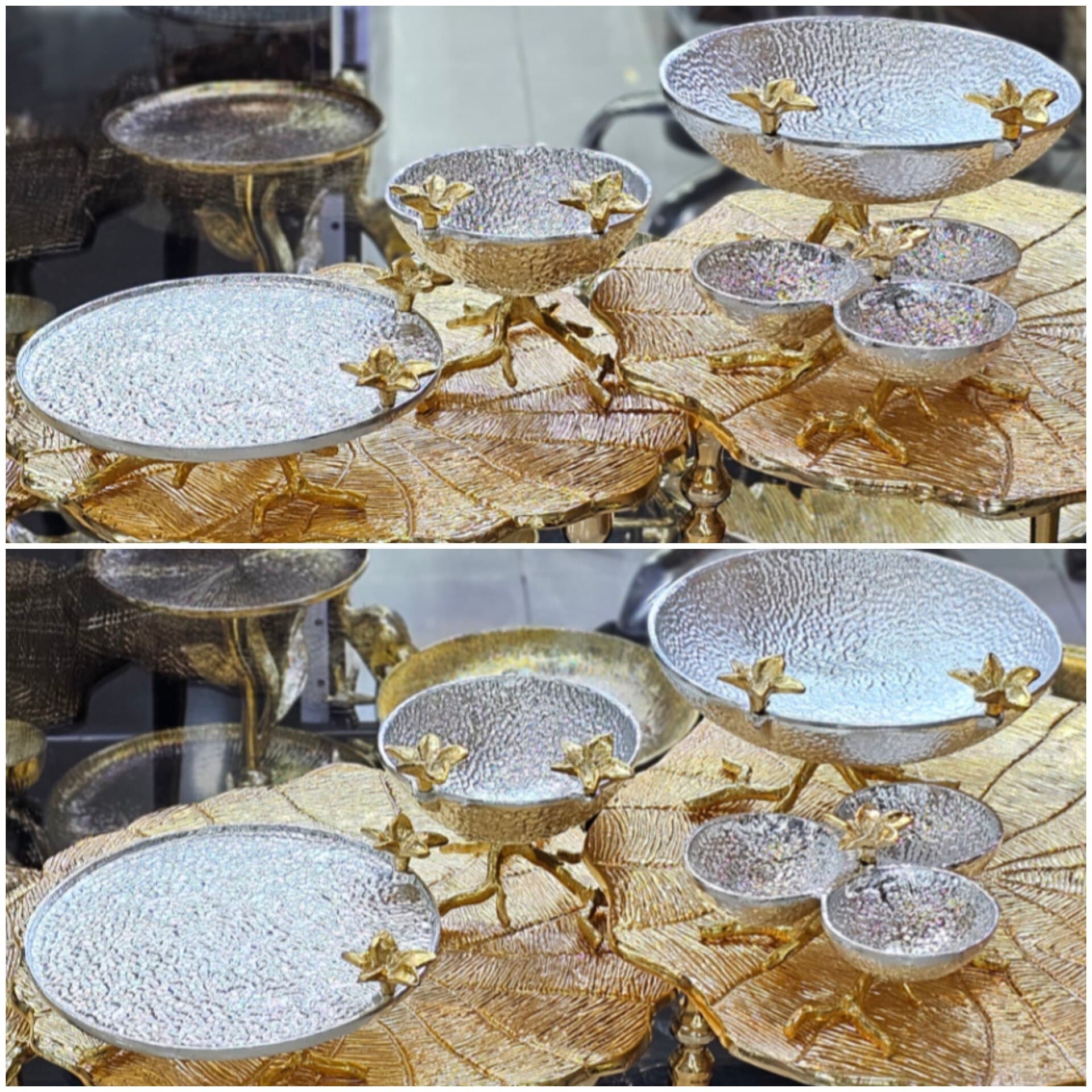 سرویس پذیرایی کاراکو چکشی دو رنگ