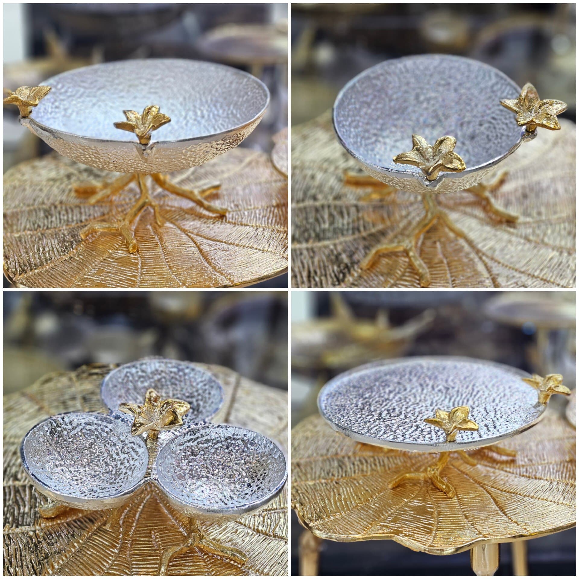 سرویس پذیرایی کاراکو چکشی دو رنگ — تصویر ۲