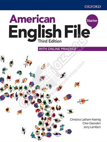 American English File Starter 3rd Edition انگلیش فایل استارتر — تصویر ۳