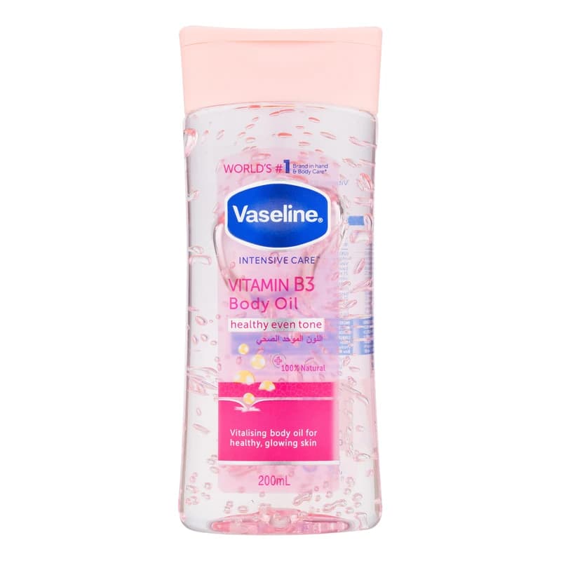 روغن بدن وازلین Vaseline حاوی ویتامین B3 حجم 200 میل