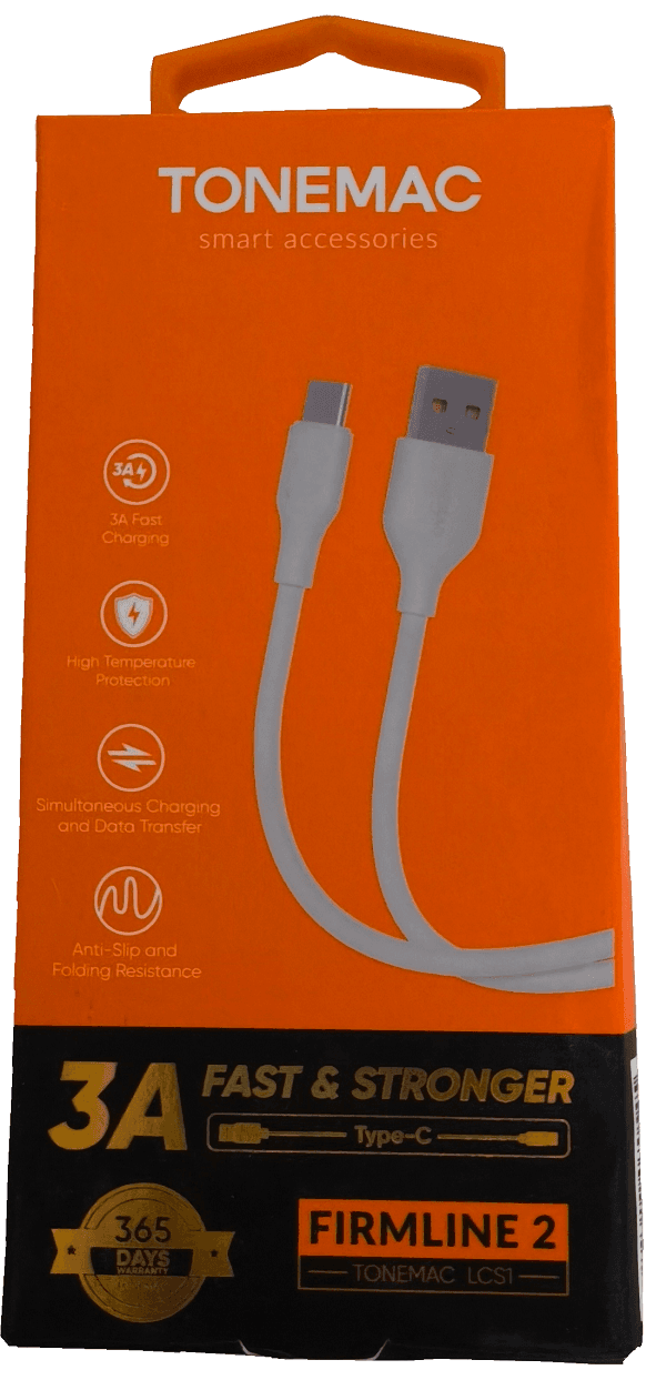 کابل شارژ TONEMAC LCS1 TYPE C