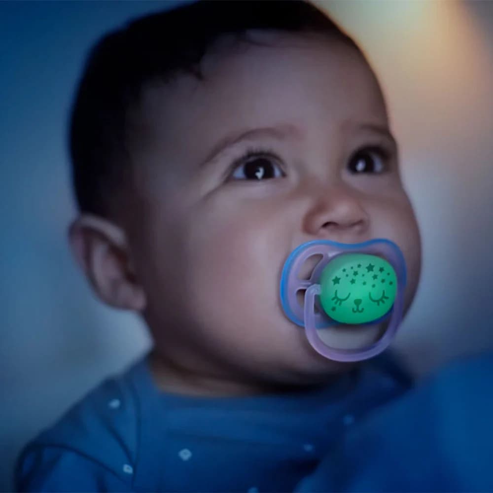 پستانک الترا ایر شبرنگ 0 تا 6 ماه فیلیپس اونت Philips Avent مدل SCF376/12 — تصویر ۲