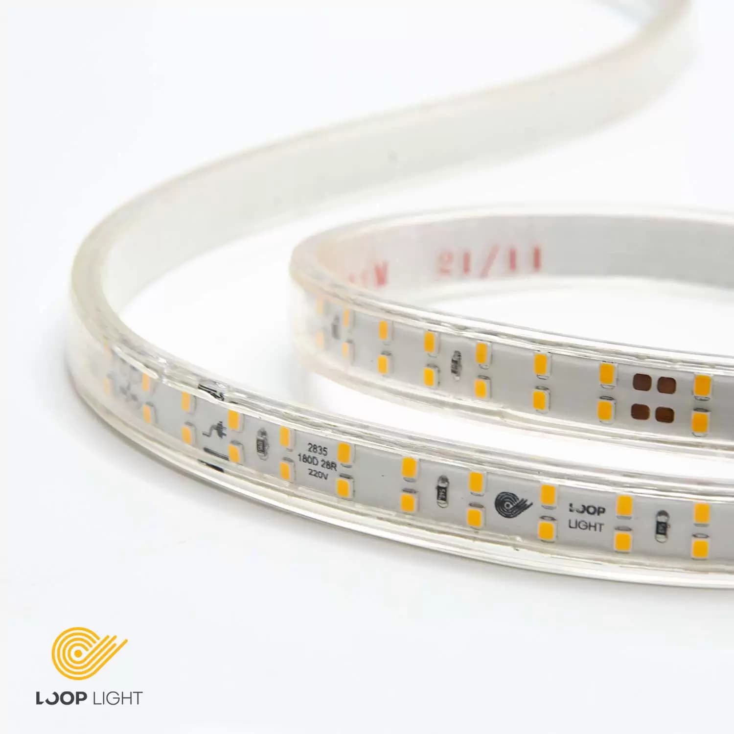 ریسه LED ۲۸۳۵ تراکم ۱۸۰ 220 ولت – تکنولوژی بدون سیم لوپ لایت — تصویر ۲