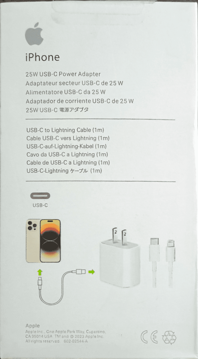 آداپتور شارژر آیفون TYPE C — تصویر ۲
