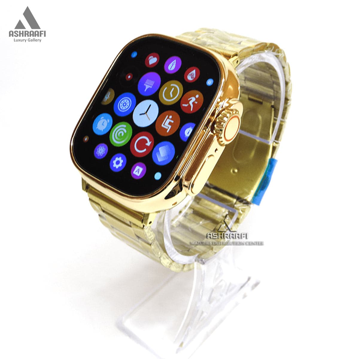 ساعت هوشمند طلایی، طرح Apple watch ULTRA A2859 — تصویر ۸