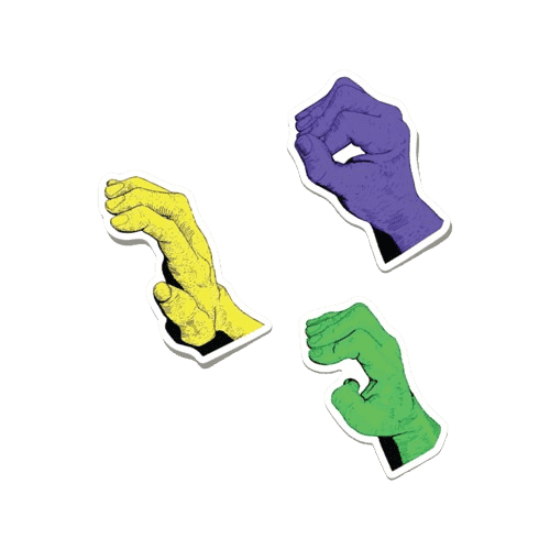 استیکر کاربن طرح pinch