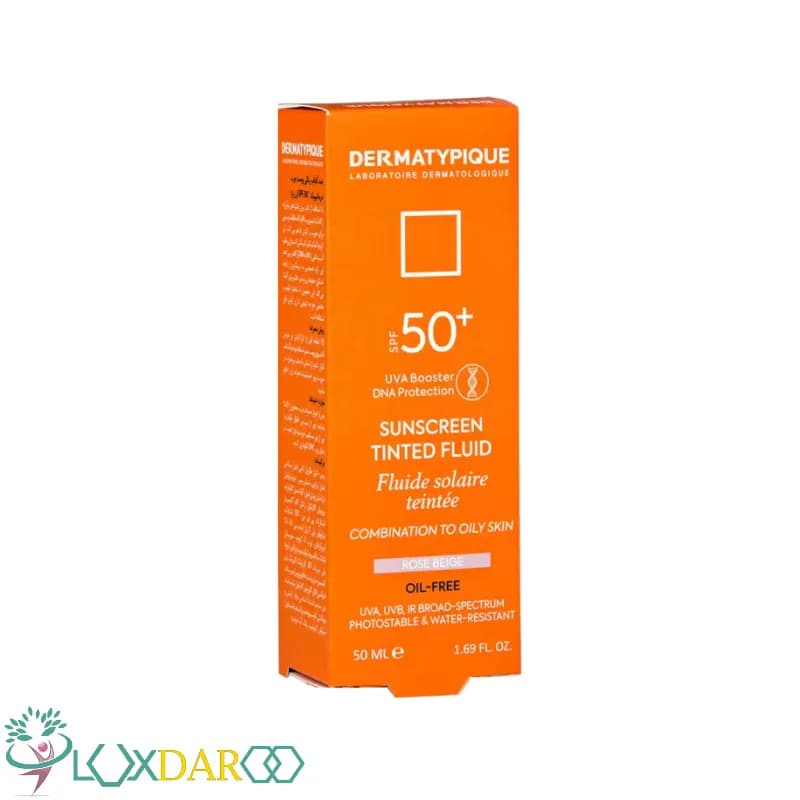 ضدآفتاب پوست چرب رز بژ SPF50+ درماتیپیک