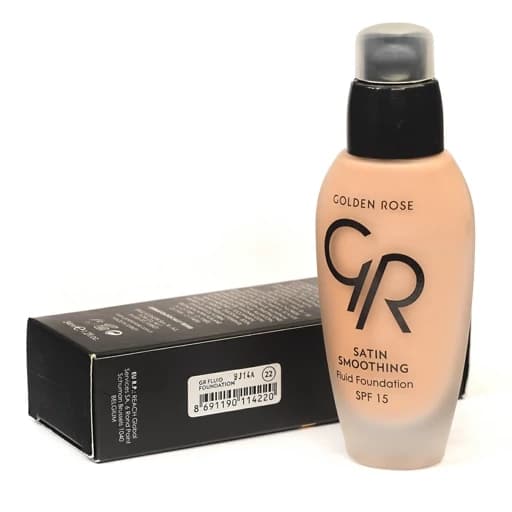 کرم پودر ساتین گلدن رز حاوی SPF 15 حجم 30 میلی لیتر