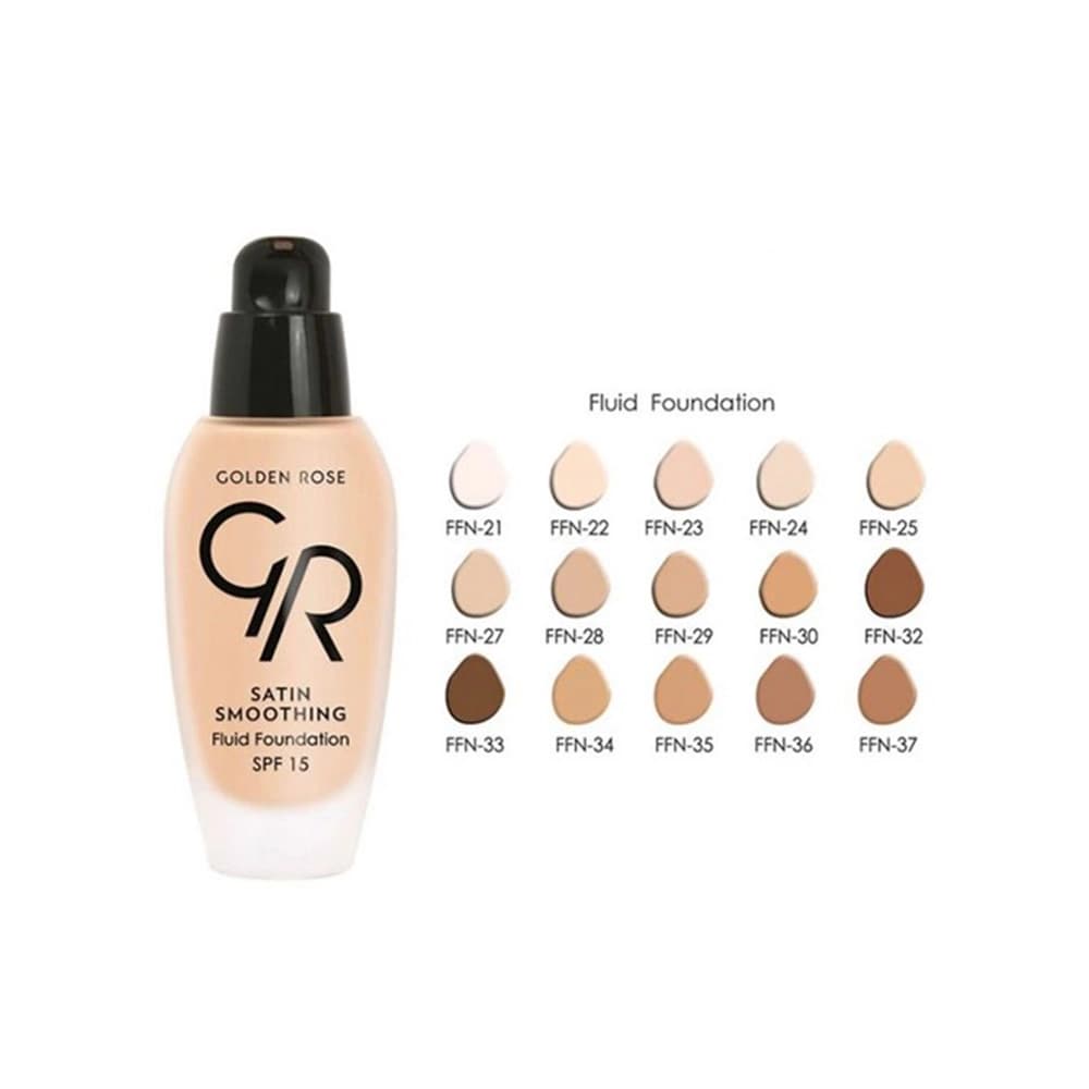 کرم پودر ساتین گلدن رز حاوی SPF 15 حجم 30 میلی لیتر — تصویر ۴