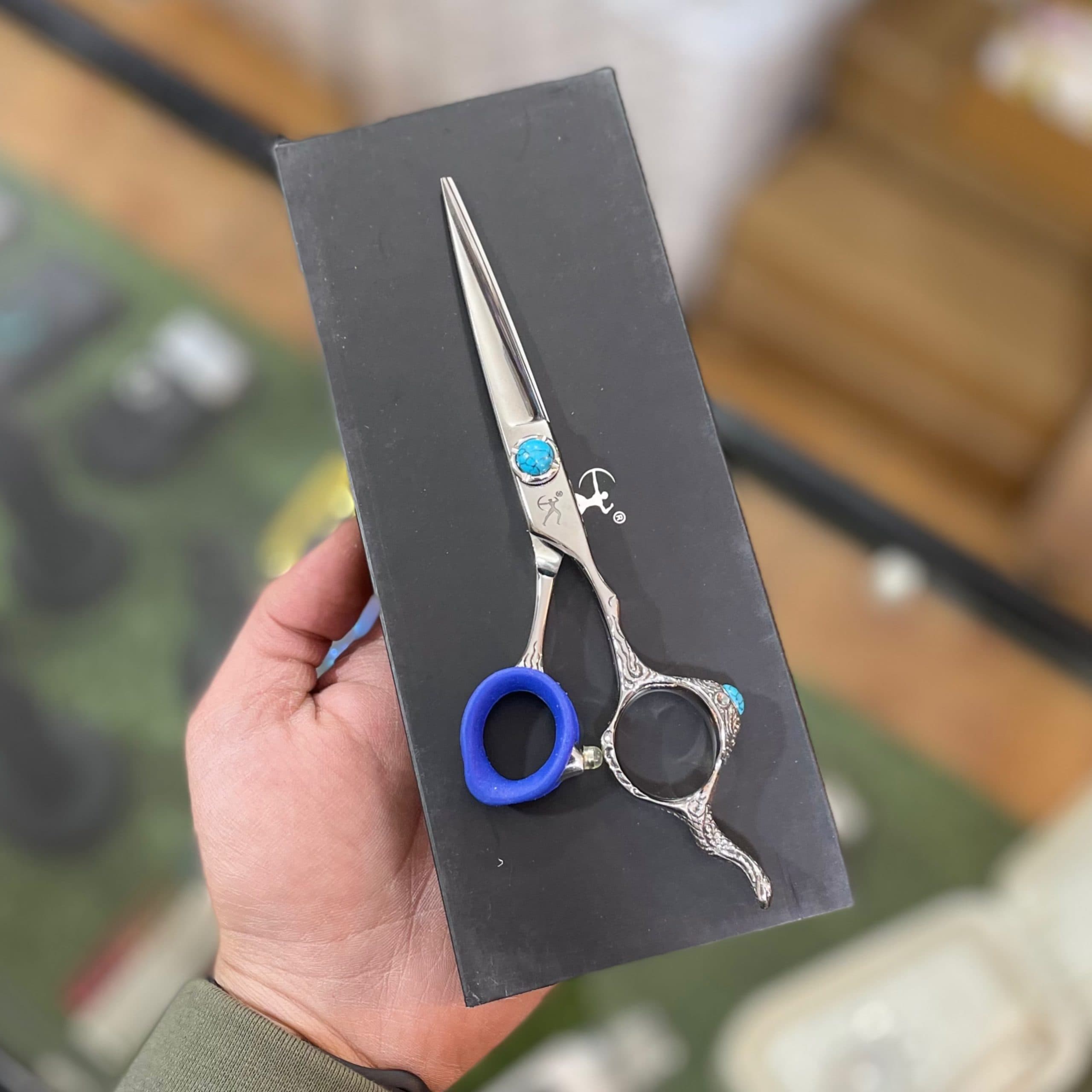 قیچی کات 6 اینچ تیتان کد L-60