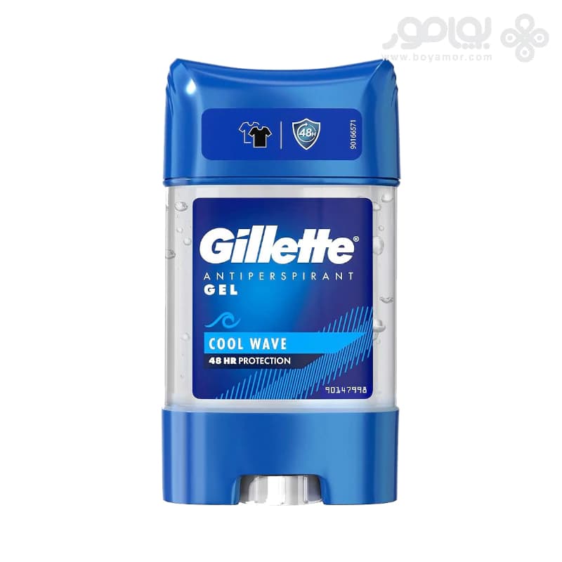 دئودورانت ژله ای ژیلت مدل COOL WAVE حجم 70 میل — تصویر ۲