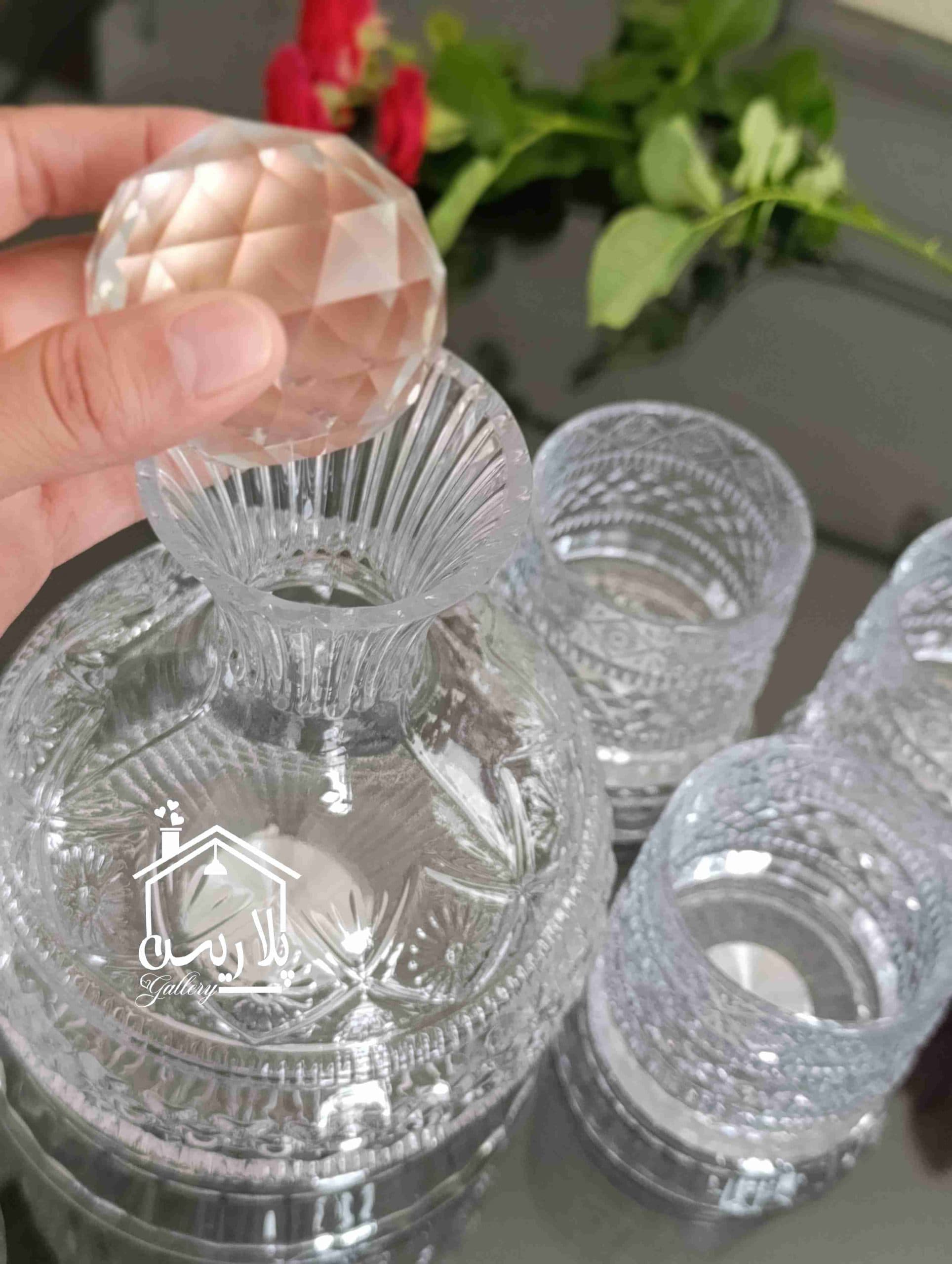 ست تنگ و شات چرخشی کریستال وارداتی 41244 — تصویر ۷