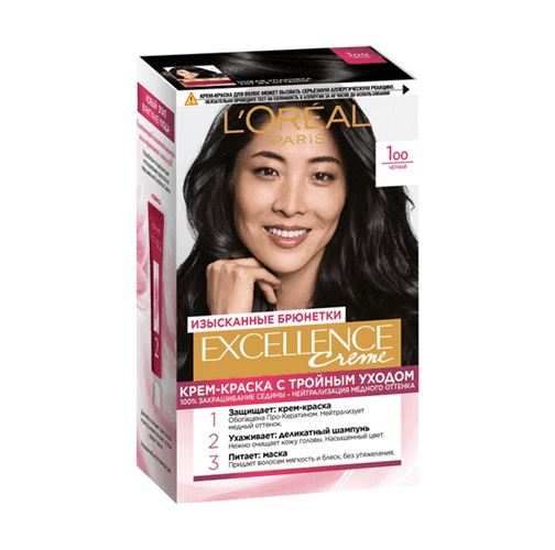 کیت رنگ مو فرانسوی Excellence لورال شماره 100