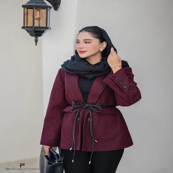 کت پاییزی و زمستانی چری — تصویر ۴