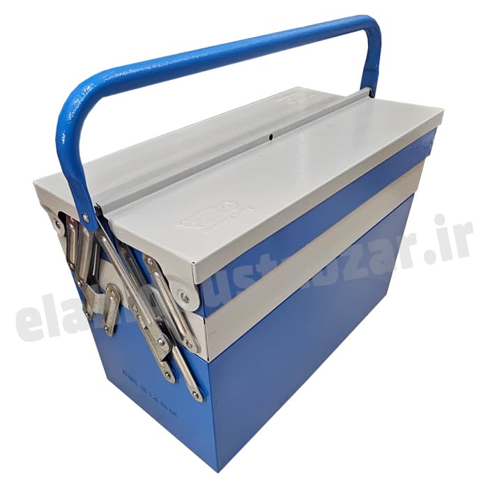 جعبه ابزار فلزی پیشرو 40 سانتی متر 3طبقه فاق بلند — تصویر ۲