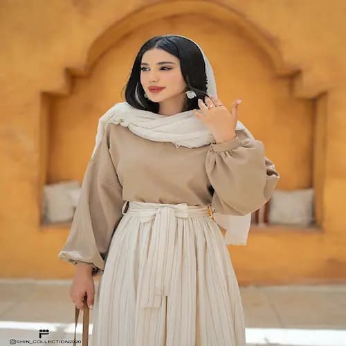 ست شومیز و دامن ماهرخ