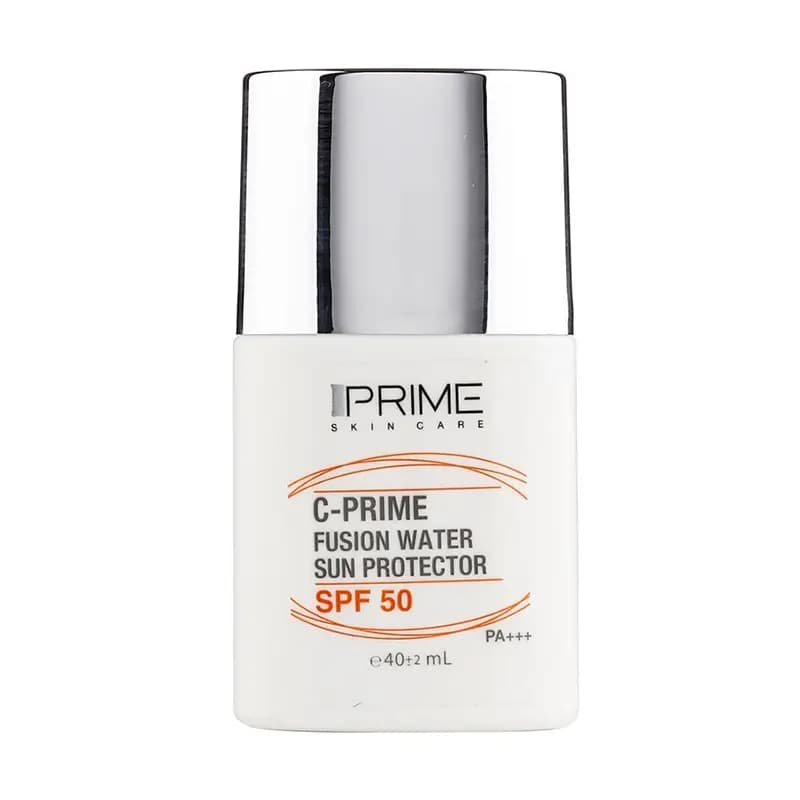 فلوئید ضدآفتاب پرایم SPF 50 مدل C-Prime Fusion Water بی رنگ حجم 40 میل