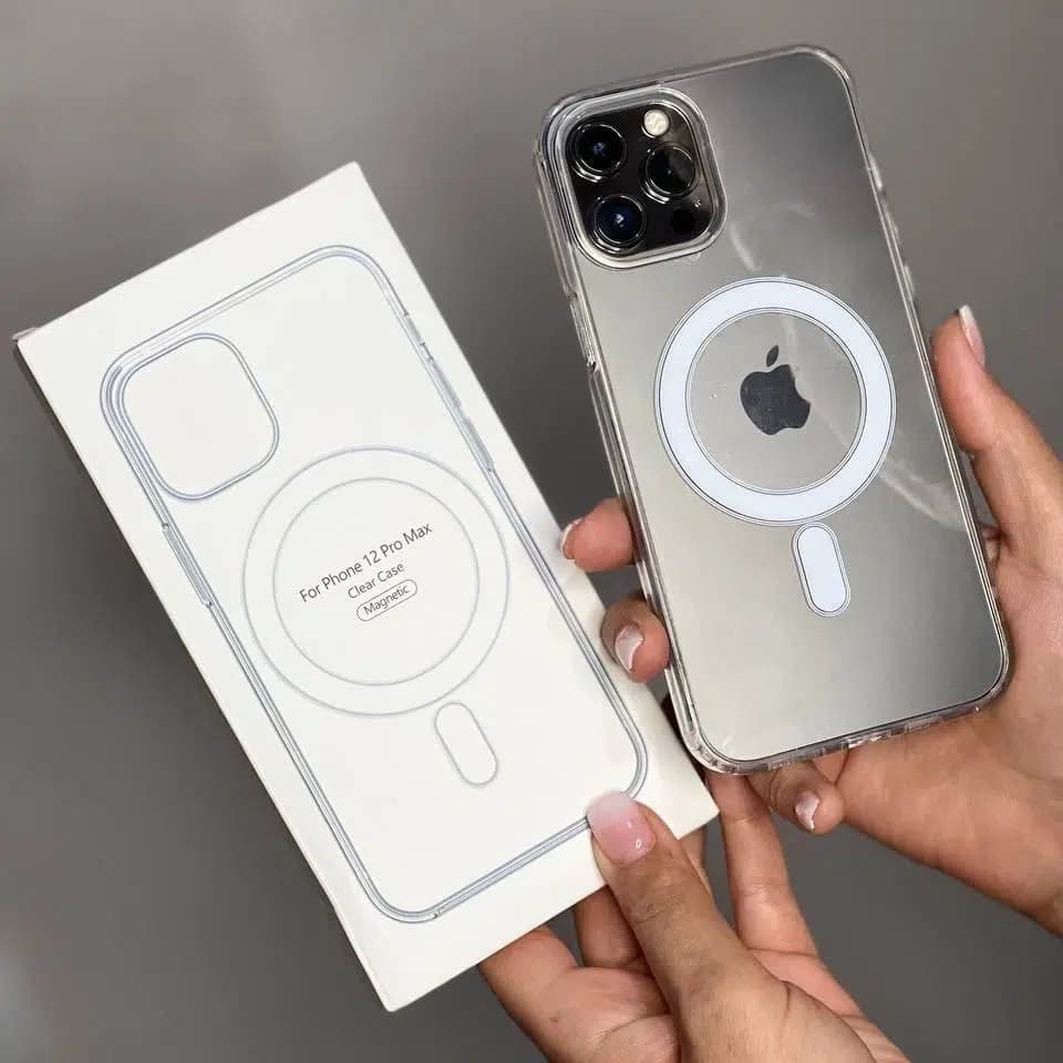 گارد شفاف مگ سیف دار مناسب برای گوشی آیفون 14 ا iphone 14 magsafe — تصویر ۴