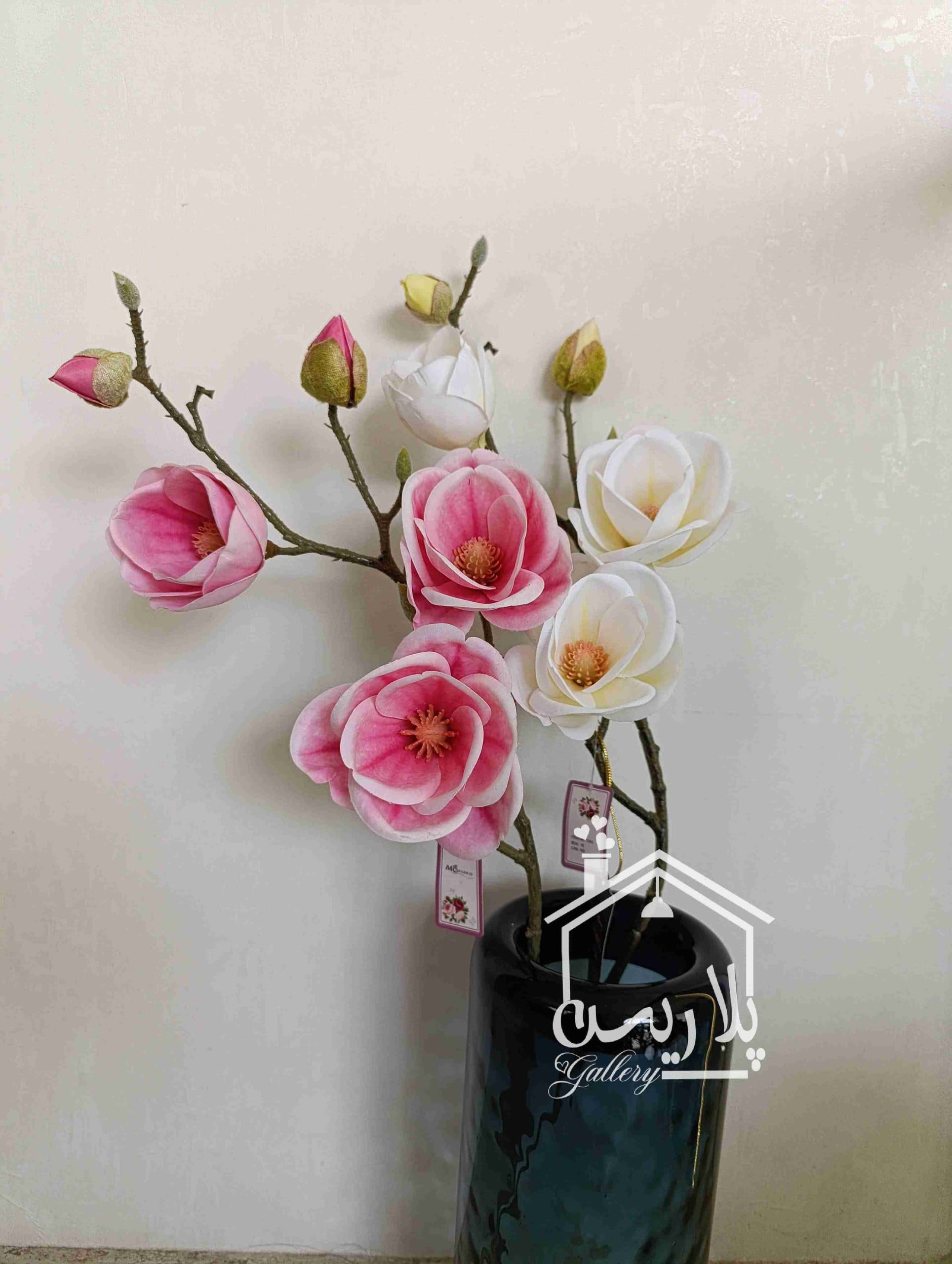 شاخه مگنولیا 75 سانت صورتی — تصویر ۲