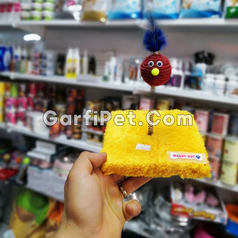 اسباب بازی گربه «Maggy Pet» مدل توپک فنری — تصویر ۵