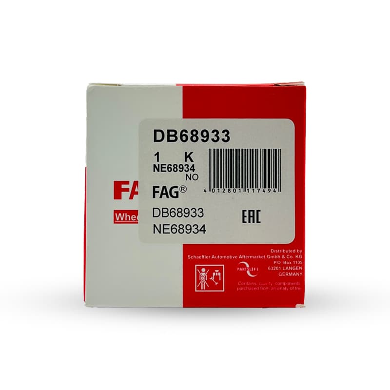 بلبرینگ ژامبون FAG کدفنی DB8933 مناسب برای 405 — تصویر ۳