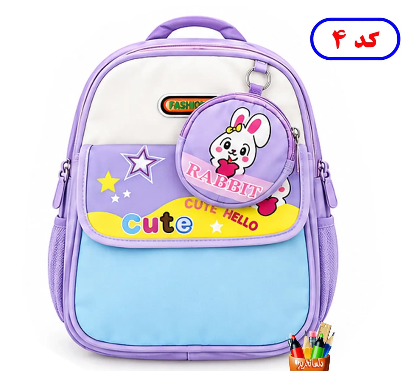 کوله پشتی خارجی مخصوص مهد کودک برند FASHION-BAG — تصویر ۵