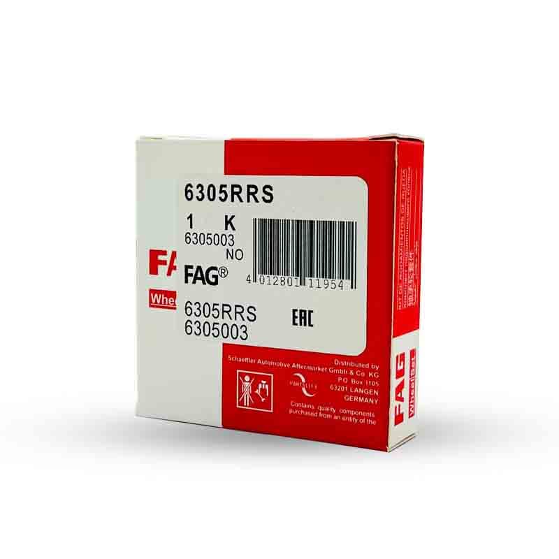 بلبرینگ بزرگ گیربکس FAG کدفنی6305RRS مناسب برای 206 — تصویر ۳