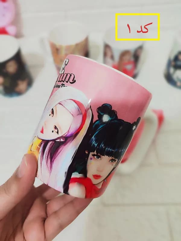 ماگ سرامیکی دختران Black Pink — تصویر ۲