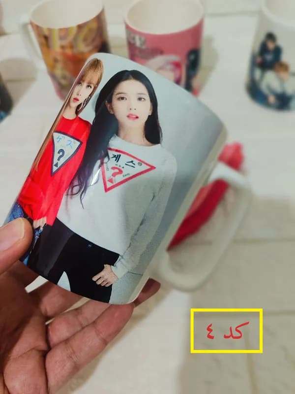 ماگ سرامیکی دختران Black Pink — تصویر ۵
