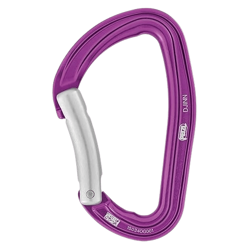 کارابین ساده دهانه خم دیجین پتزل PETZL DJINN