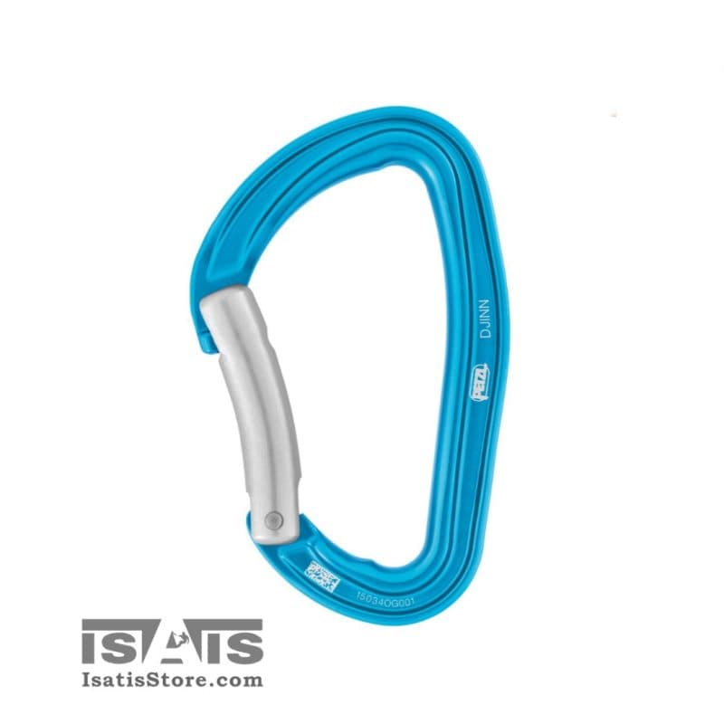 کارابین ساده دهانه خم دیجین پتزل PETZL DJINN — تصویر ۳