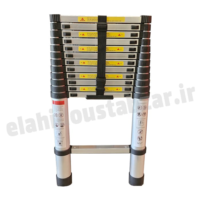 نردبان تلسکوپی 3.80 متر