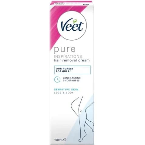 کرم موبر بدن و پا ویت veet مناسب پوست حساس حجم ۱۰۰ میل