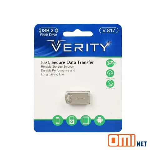 فلش مموری 32 گیگ وریتی مدل Verity-V817 — تصویر ۳