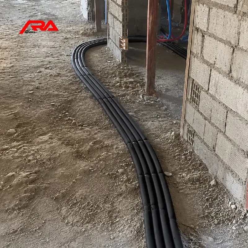 فوم پلی اتیلن لوله ای مشکی 1.2 اینچ (20 میلی‌ متر) — تصویر ۳