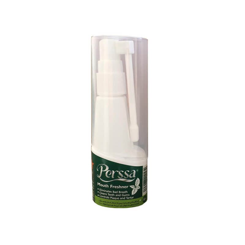 اسپری خوشبوکننده دهان سگ و گربه «پرسا» مدل Mint (50 میلی‌لیتر)